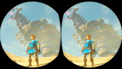 Как будет работать VR режим в игре Zelda: Breath Of The Wild
