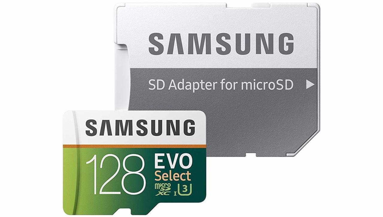 Карточка MicroSD от компании Samsung (MicroSD карта для Nintendo Switch)