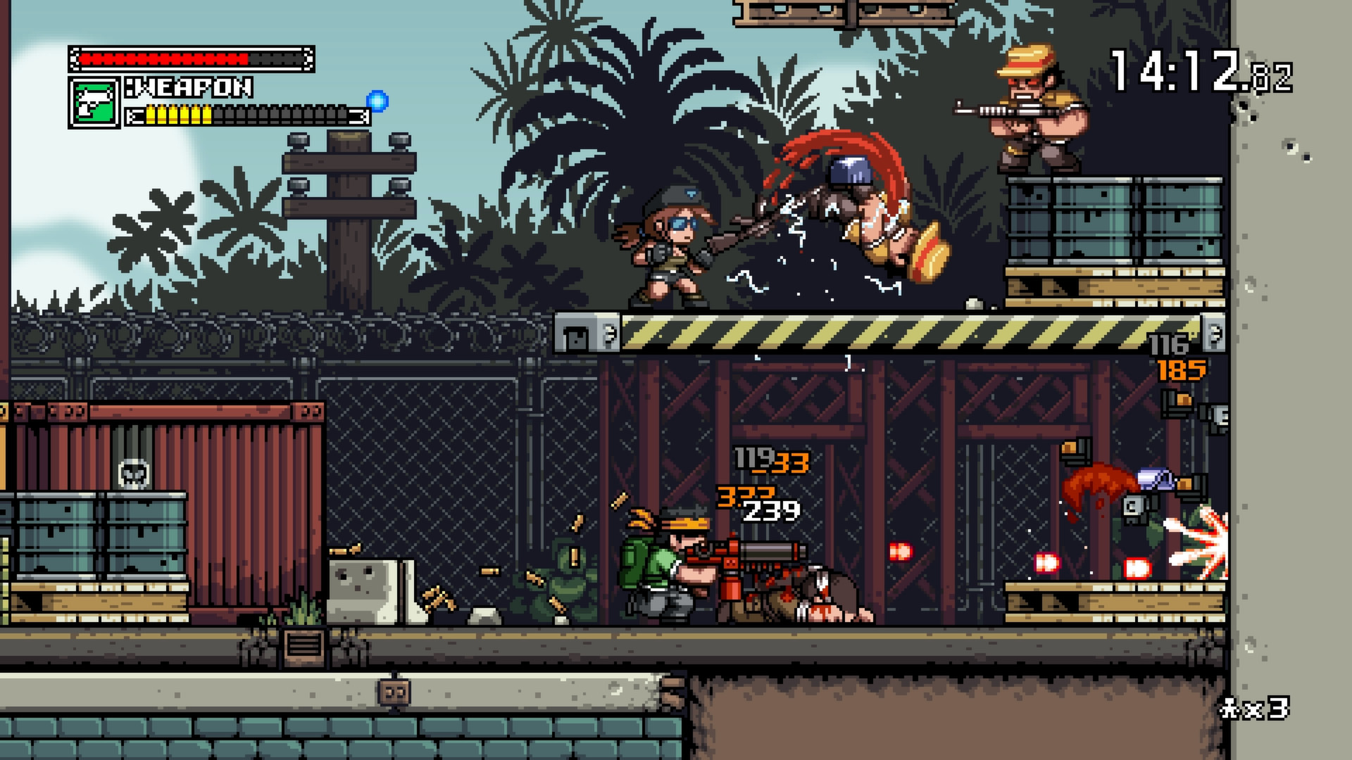 Скриншот игры Mercenary Kings