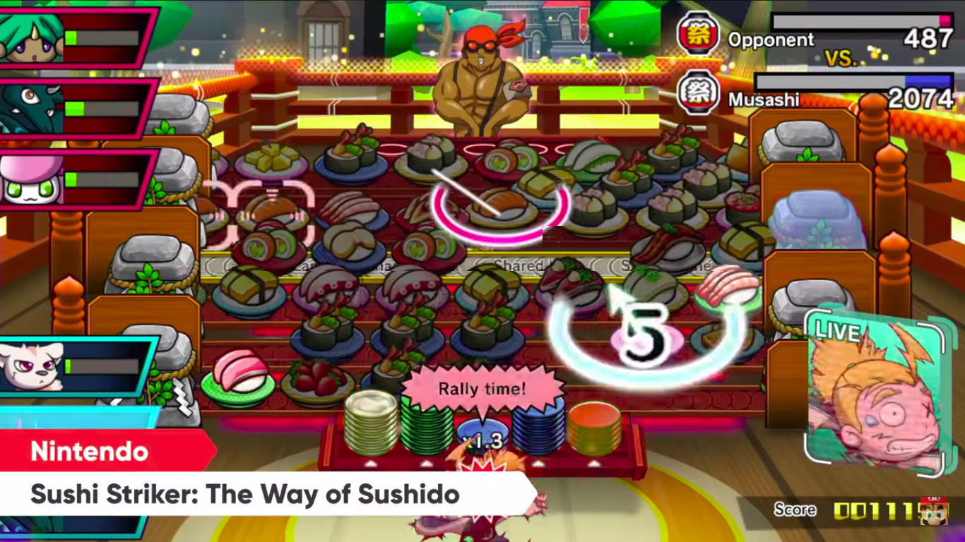 Sushi Striker Nintendo Switch