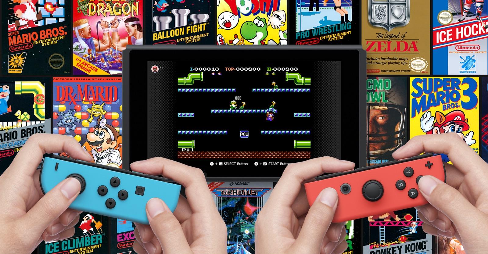 NES ретро игры Nintendo Switch